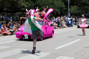 Houston Art Car Parade 2013 route