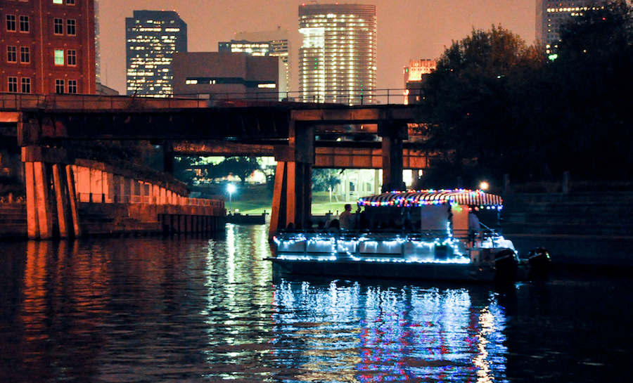 Buffalo Bayou Christmas Cruises 2013 365 Things To Do In Houston