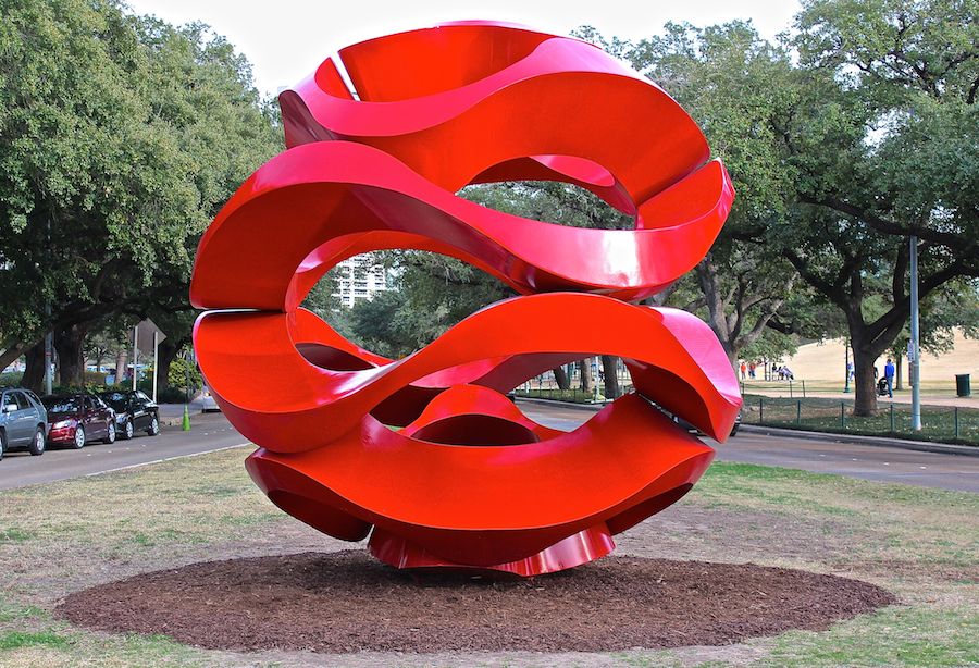 yvonne-domenge-wind-waves-houston-hermann-park-red-globe