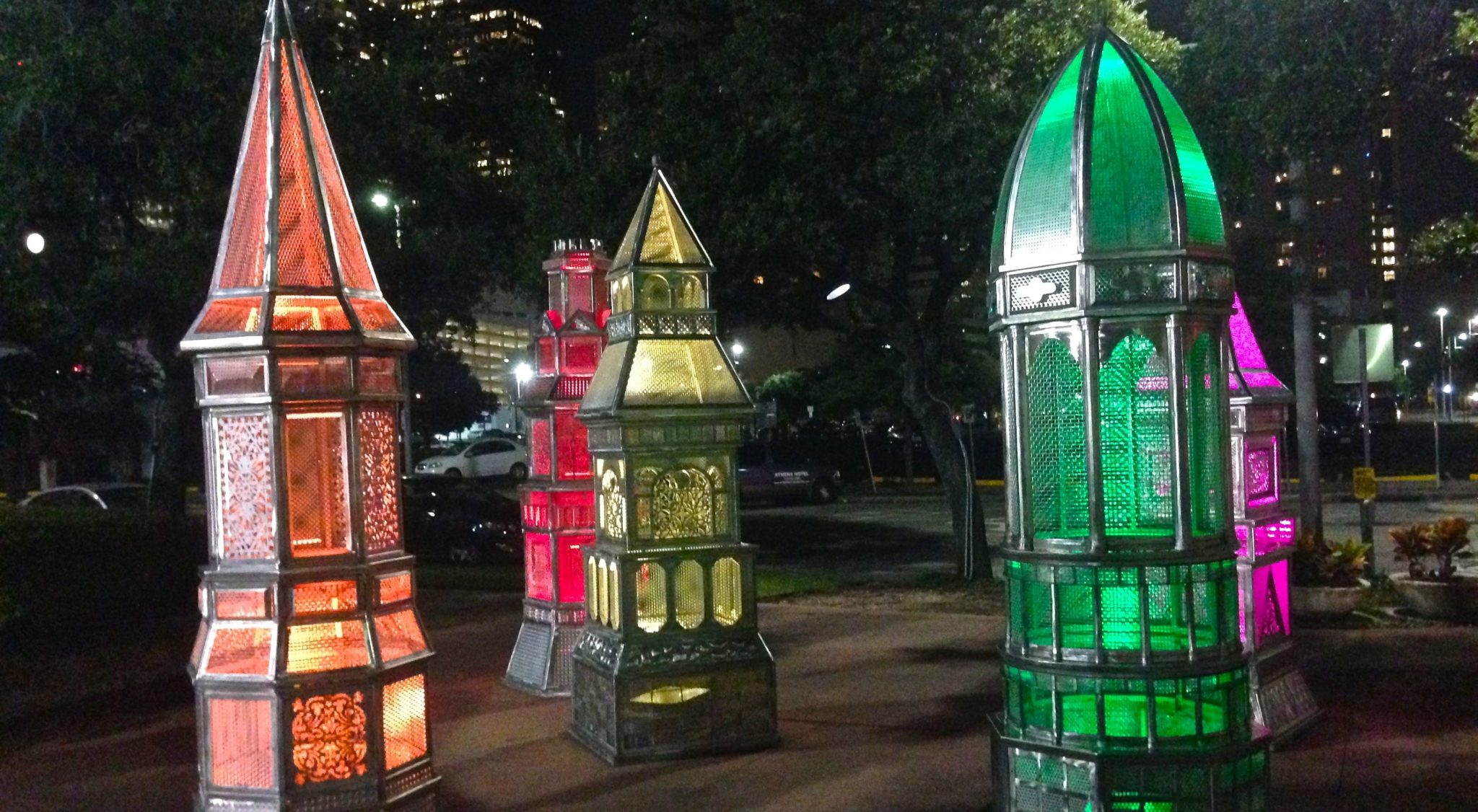 Heritage Lanterns in Downtown Houston 365 Houston