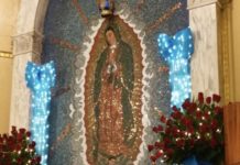 Trace the story of La Virgen de Guadalupe at HMNS Virgen-De-Guadalupe-empress-of-the-americas-opening-hmns-houston-december-2015