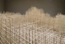 View a sculpture amongst skyscrapers with Exchange at Heritage Plaza ben-butler-exchange-heritage-plaza-houston-2016