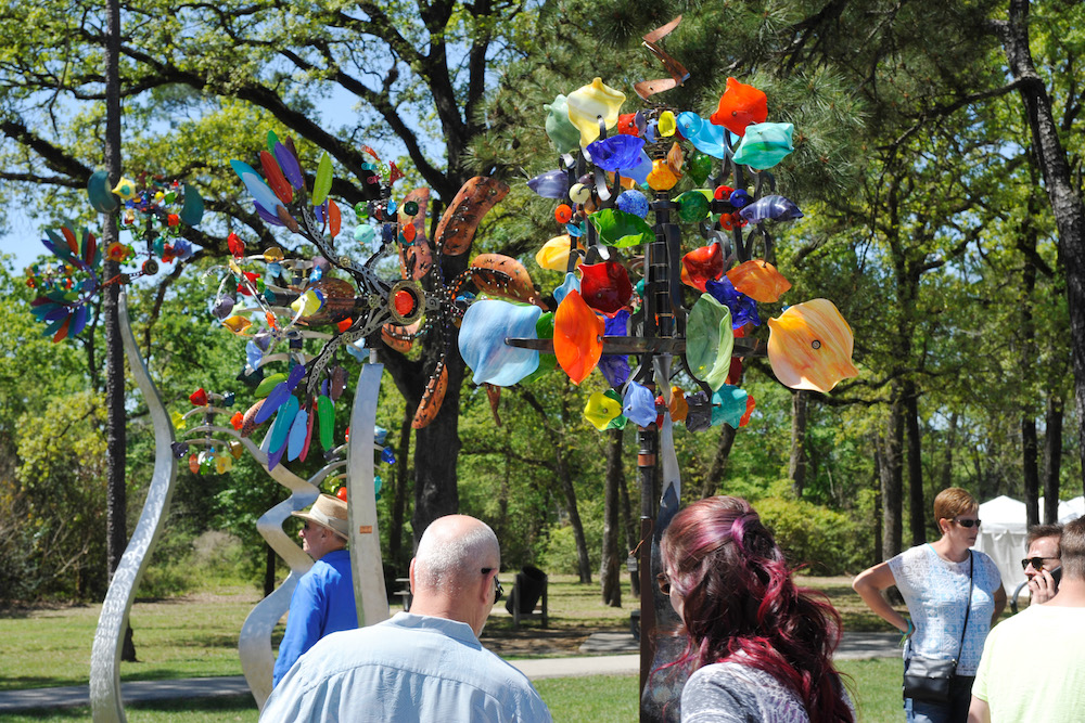 Bayou City Art Festival Memorial Park | Photo courtesy of the Art Colony Association