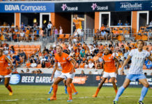 Celebrate Pride Night with the Houston Dash vs Portland Thorns FC at BBVA Compass Stadium dash-houston-fc-kansas-city-bbva-compass-stadium-2016