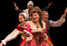 Watch as 4 French women’s lives collide during The Revolutionists at Main Street Theater the-revolutionists-main-street-theater-houston-2016