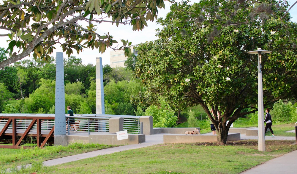 Carruth Bridge at Houston Police Officers Memorial