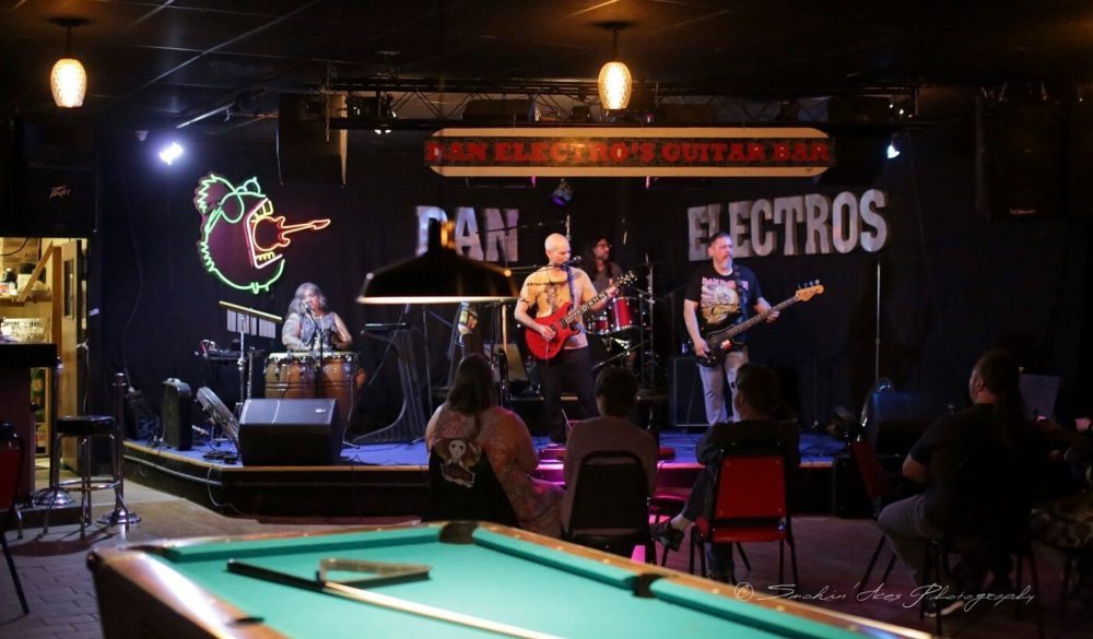 Dan Electro's Guitar Bar interior