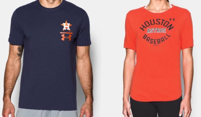 Mens Large Under Armour Houston Astros Shirt