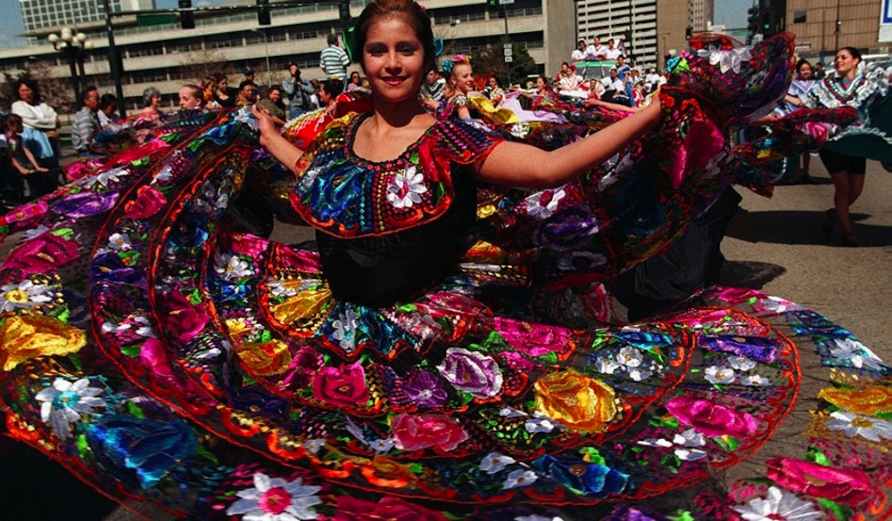 Mexican festive celebration showcasing the vibrant colors and energy of Cinco de Mayo in the year of the May 5th events