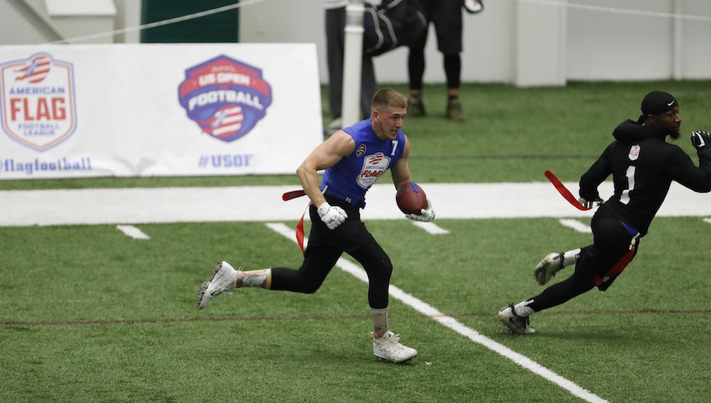 IMAGE DISTRIBUTED FOR AMERICAN FLAG FOOTBALL LEAGUE - American Flag Football  League (AFFL) hosted the U.S. Open of Football, a $1,000,000 winner take  all tournament on Sunday, May 20, 2018 in Florham