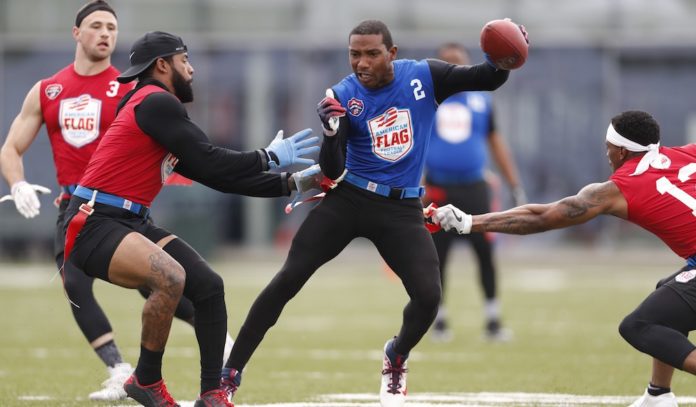 American Flag Football Leauge Ultimate Final in EaDo: July 2018