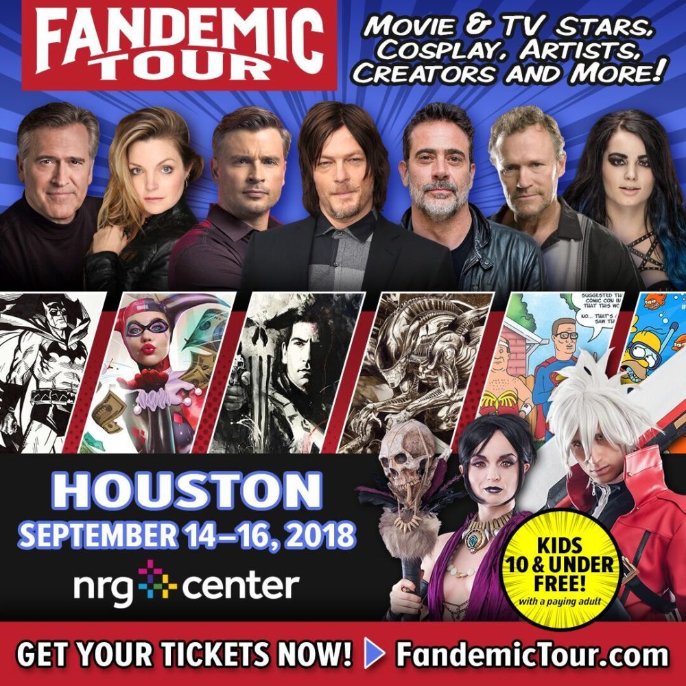 Fandemic ComicCon Tour Houston at NRG Park 365 Houston