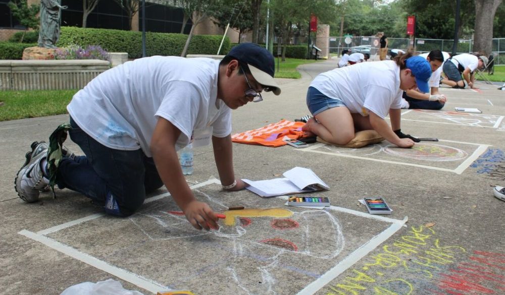 houston-italian-festival-festa-italiana-2018-sidewalk-art