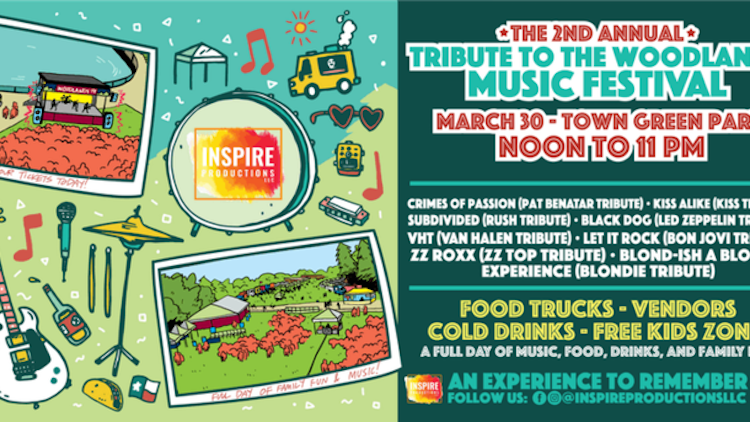 2nd Annual Tribute To The Woodlands Music Festival At Town Green Park 365 Things To Do In Houston