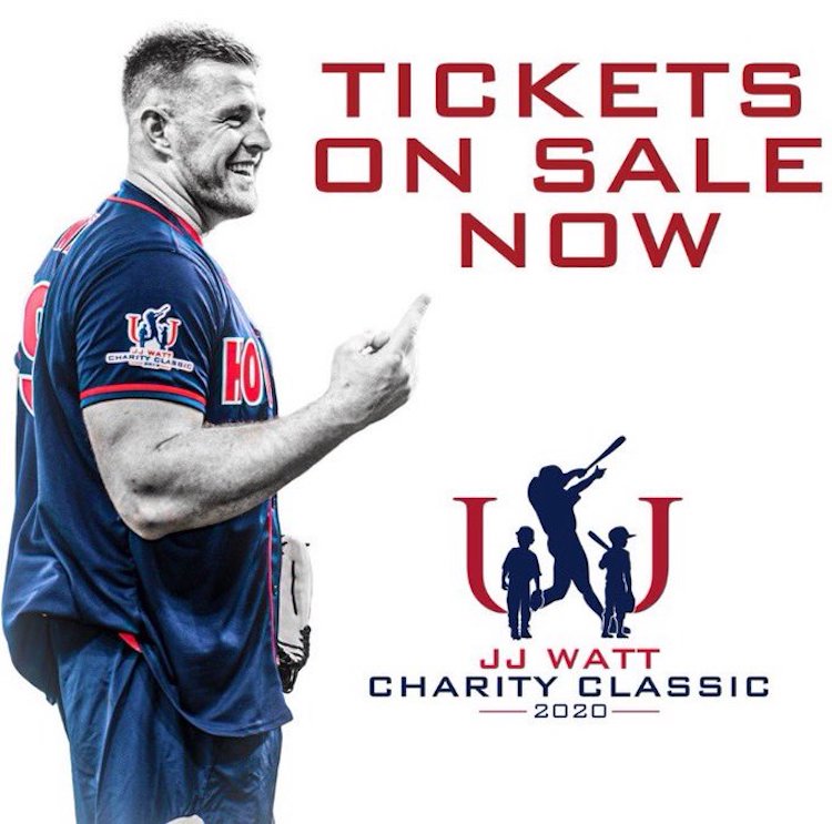 2020 J.J. Watt Charity Classic at Minute Maid Park