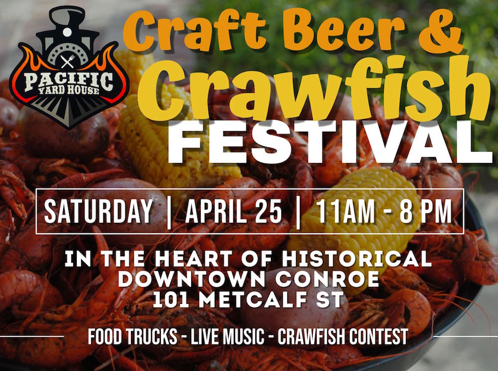 Annual Crawfish Festival at Pacific Yard House 25 APR 2020