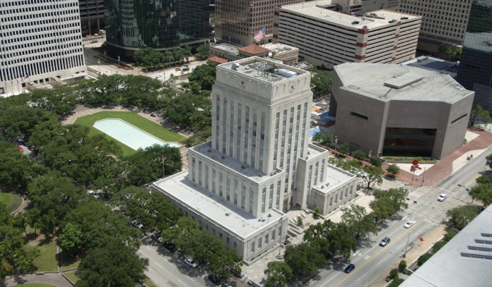 Houston City Hall Downtown Houston