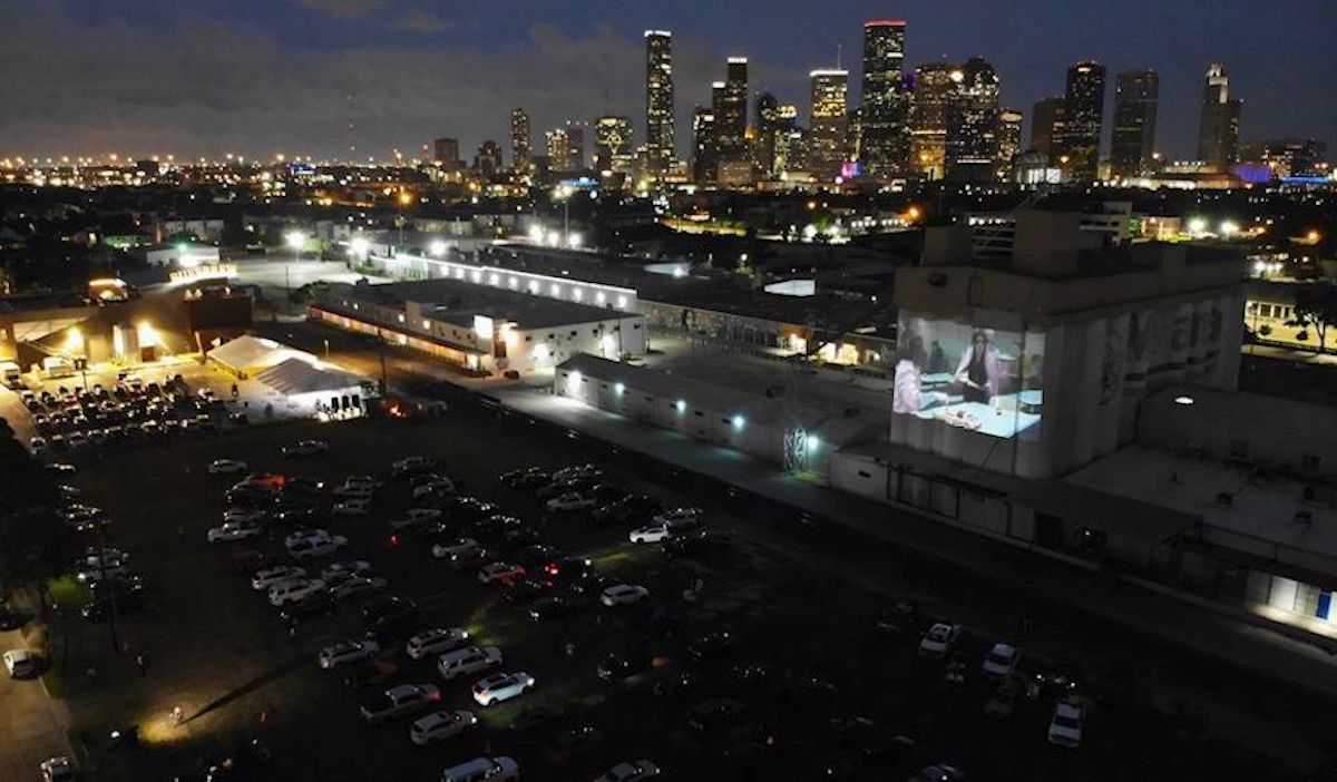 Rooftop Cinema Club s The Drive In at Sawyer Yards 365 Houston