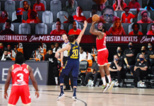 Launch the NBA postseason when the Houston Rockets face Oklahoma City Thunder