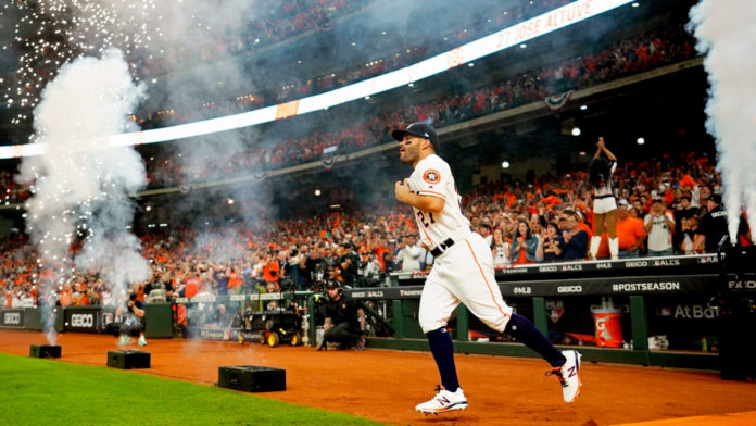 Houston Astros fans celebrate after winning the World Series against the  Los Angeles Dodgers during a game seven watch party at Minute Maid Park in  Houston, Texas, U.S. November 1, 2017. REUTERS/ …