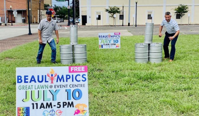 Beaulympics Cajun Carnival on the Great Lawn in Beaumont 365 Houston