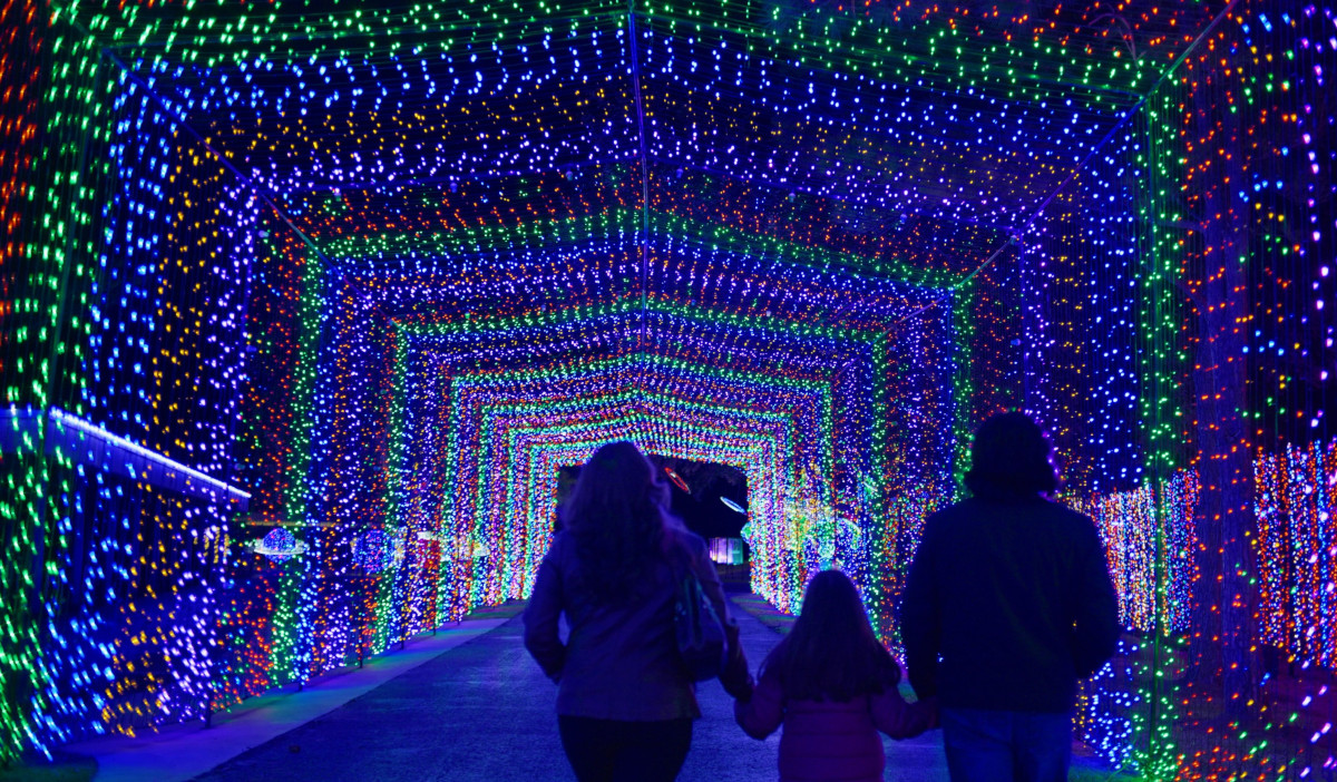 Space Center Houston Galaxy Lights