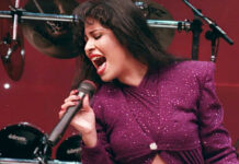 2023 Selena Day Tributes & Events in Houston Selena Quintanilla singing into a microphone