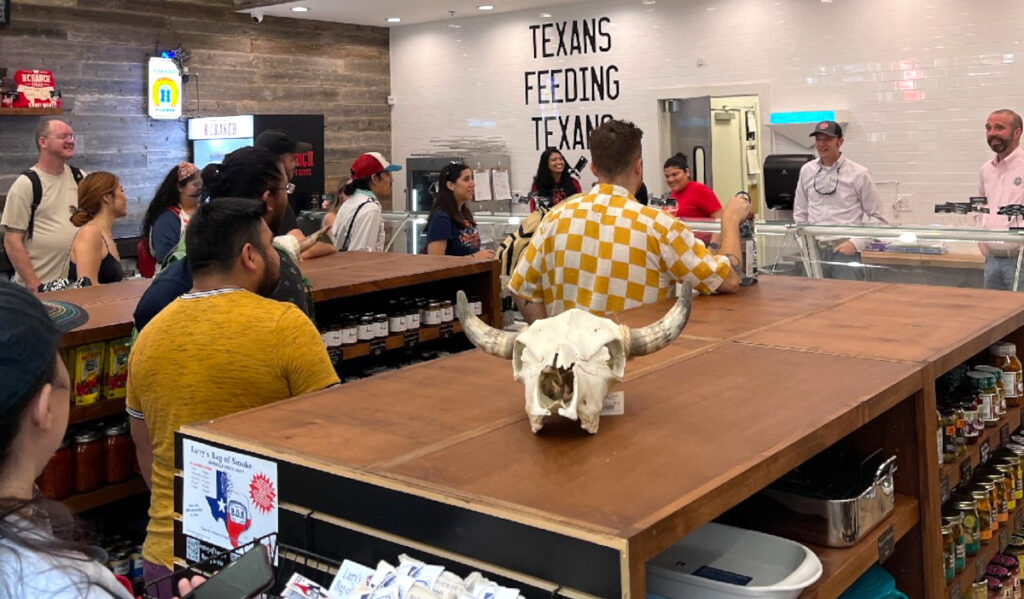 Members of R-C Ranch lead a class in their restaurant