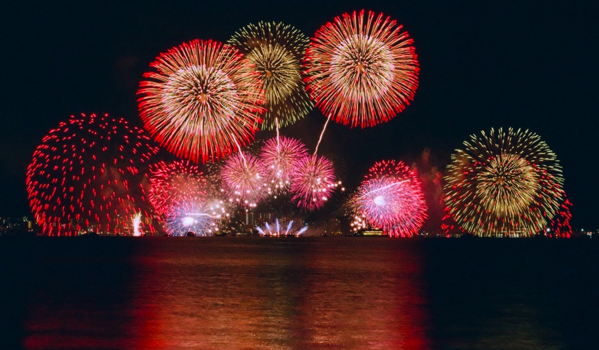 Dodger Stadium fireworks show for Fourth of July 2023 