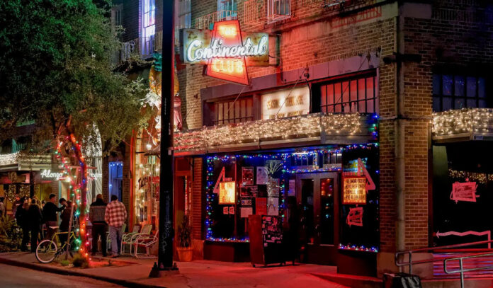 The exterior of Continental Club