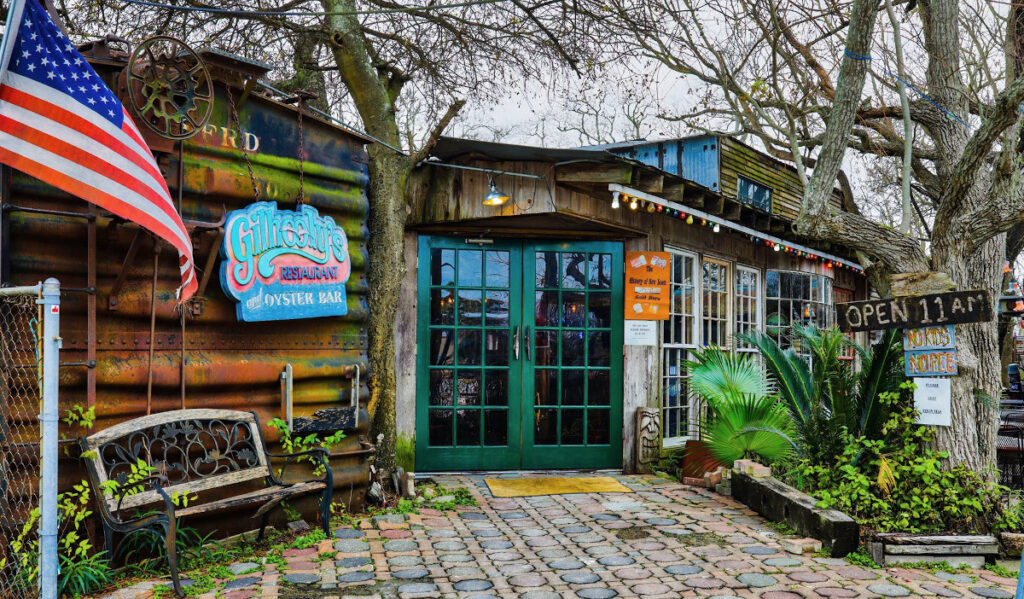 Exterior of the Gilhooley's Oyster House entrance