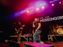 We Are Messengers performing on stage