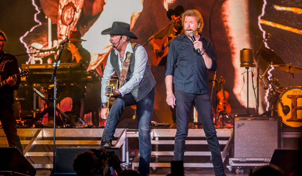 Brooks and Dunn on stage