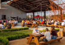 Top 15 Food & Drink Events in Houston This Month: June 2024 A covered outdoor patio garden with people sitting at tables
