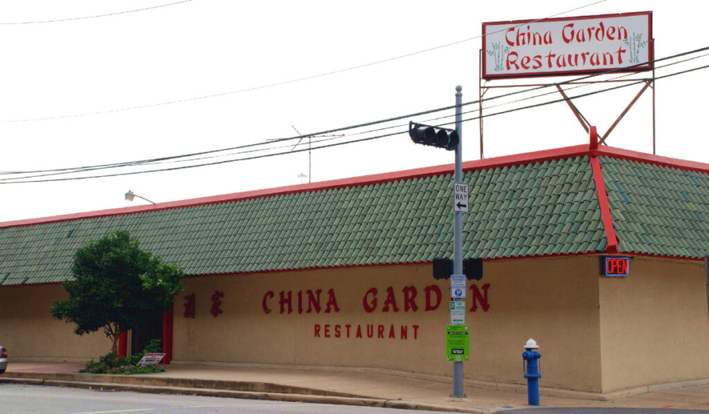 Exterior of China Garden