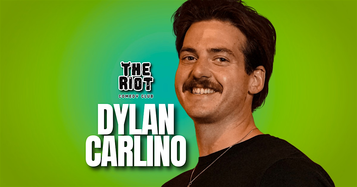 Comedian Dylan Carlino at The Riot Comedy Club