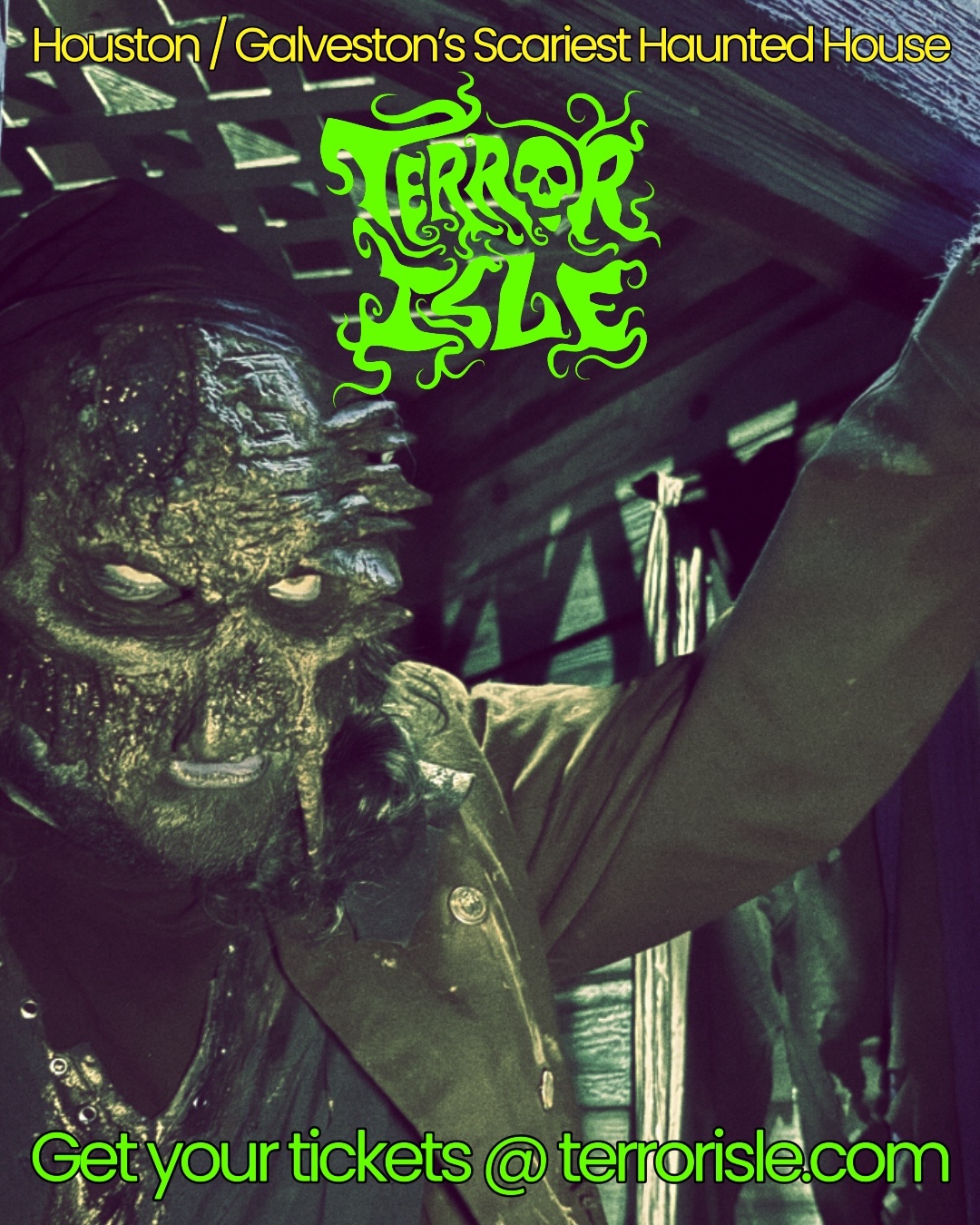 Terror Isle Adventures Haunted House presents The Abyss