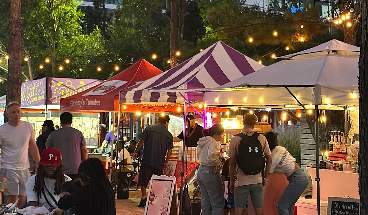Holiday Flea by Night at Discovery Green