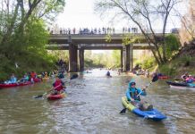 Drop in your kayak or canoe for the 54th Buffalo Bayou Partnership Regatta