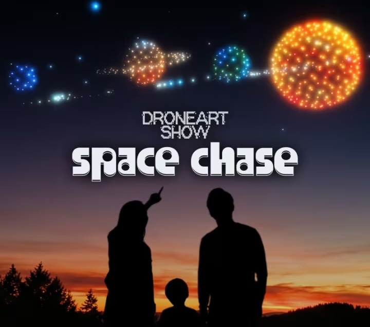 DroneArt Show: Space Chase